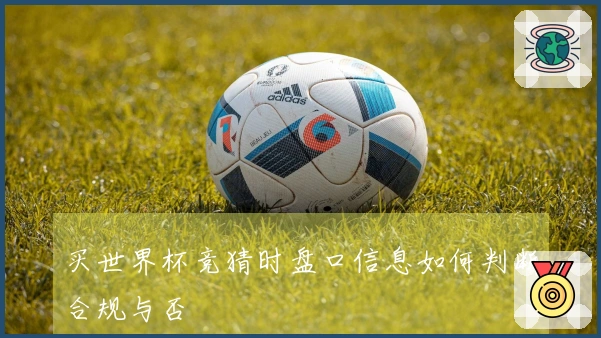 买世界杯竞猜时盘口信息如何判断合规与否