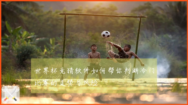 世界杯竞猜软件如何帮你判断冷门比赛的走势与风险