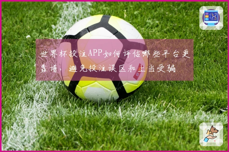 世界杯投注APP如何评估哪些平台更靠谱，避免投注误区和上当受骗